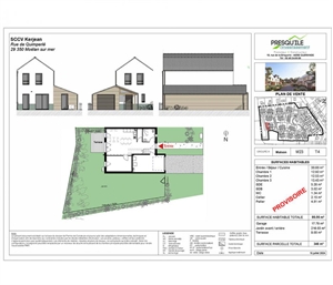 maison à la vente -   29350  MOELAN SUR MER, surface 86 m2 vente maison - UBI459686180